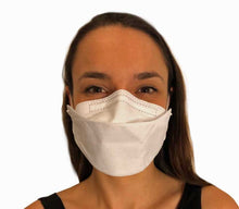 Load image into Gallery viewer, 3D Mask for Singers (box of 50 - white)