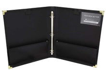 Load image into Gallery viewer, Grade B: No-Straps Band / Director RingBinder with Two Expanding Pockets (1&quot; rings)
